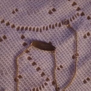 10k Gold Vintage 1960 Chic Gold Chain Bracelet READ